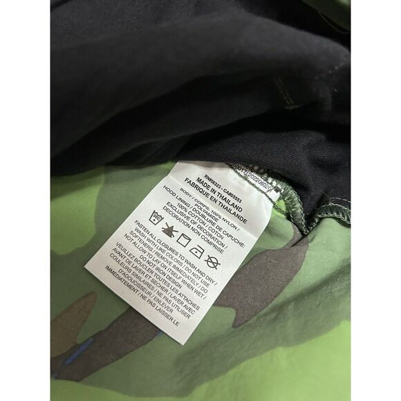 Nike Duke Blue Devils Green Black Camo Hooded Jacket DQ2221-328 Men's Large - Picture 6 of 8